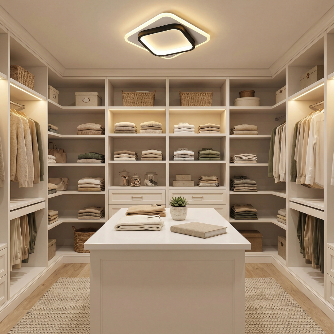 Ceiling Light | Layered Square