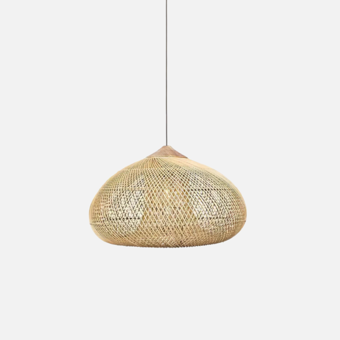 Pendant Light | Woven Shade Style