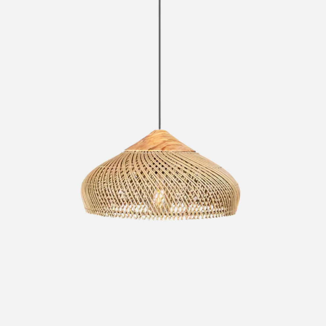 Pendant Light | Woven Shade Style