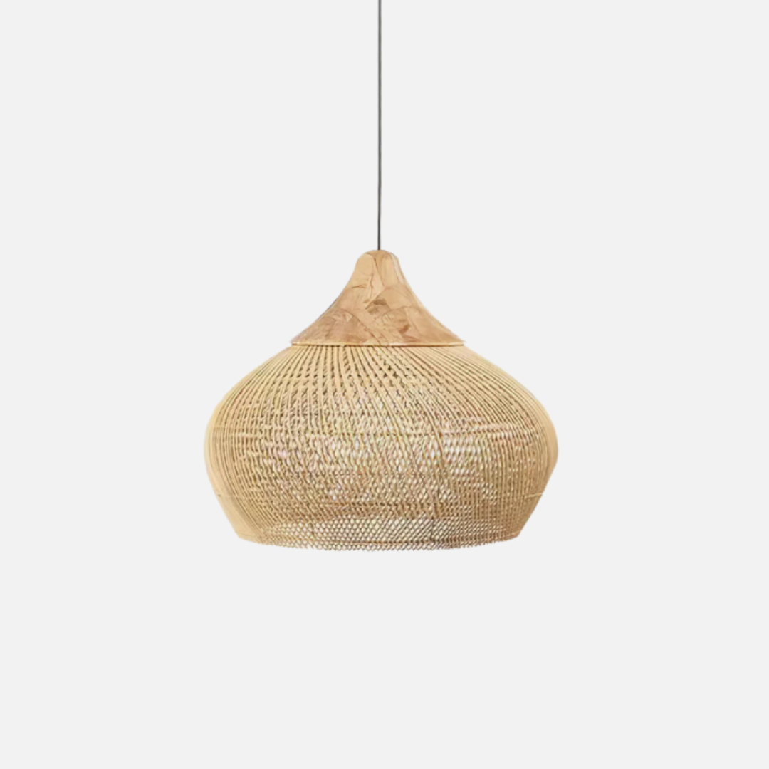 Pendant Light | Woven Shade Style