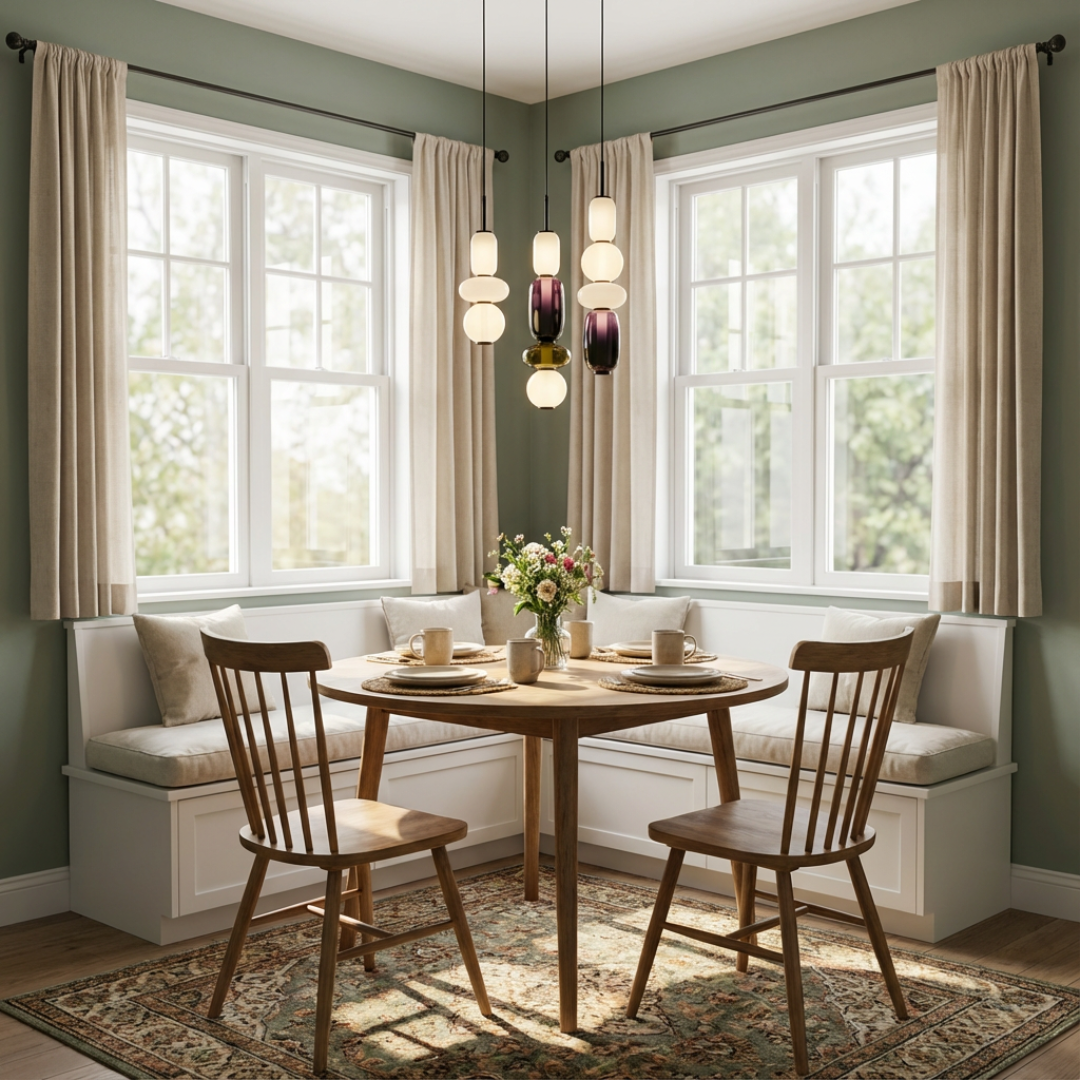 Pendant Light | Layered Shade Hanging Design