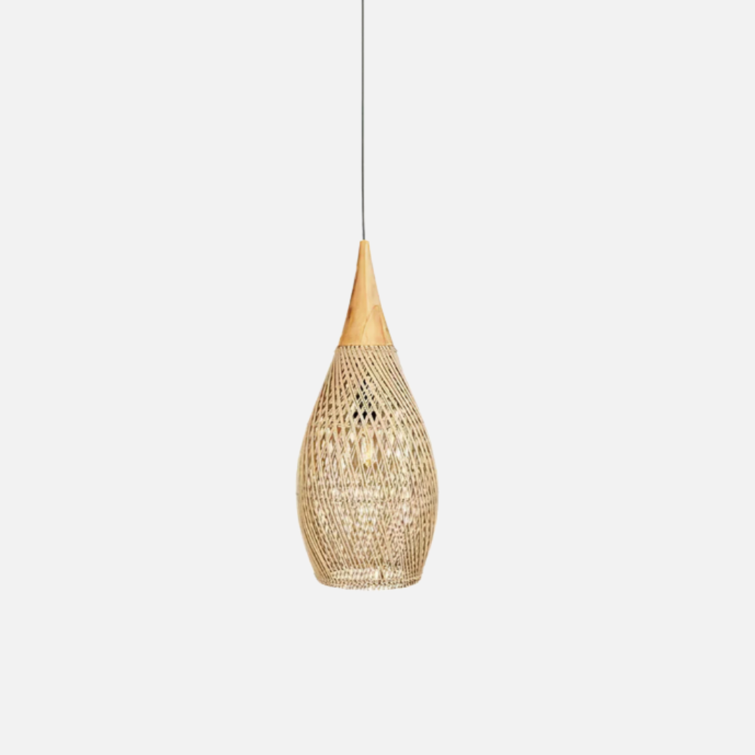 Pendant Light | Woven Shade Style
