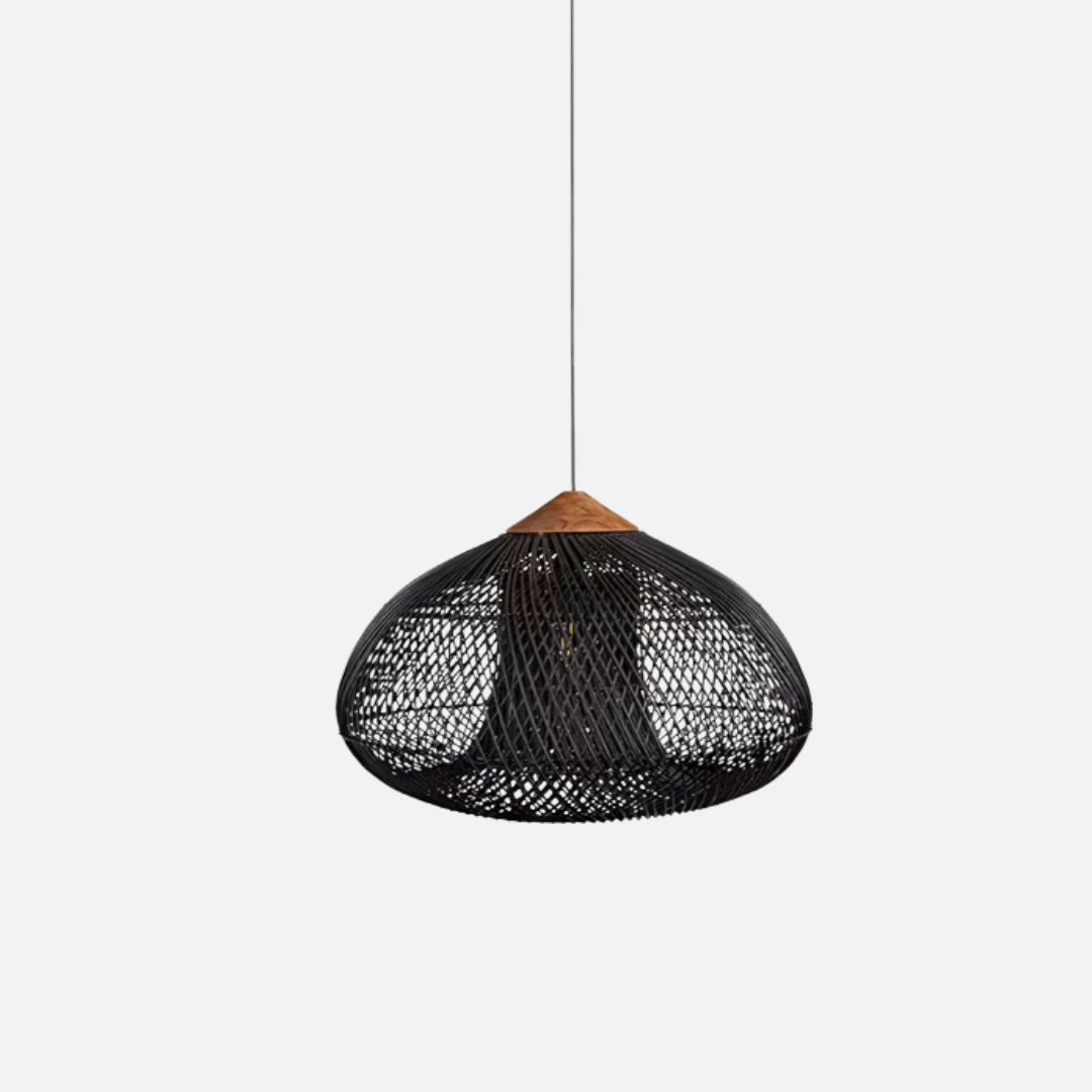 Pendant Light | Woven Shade Style