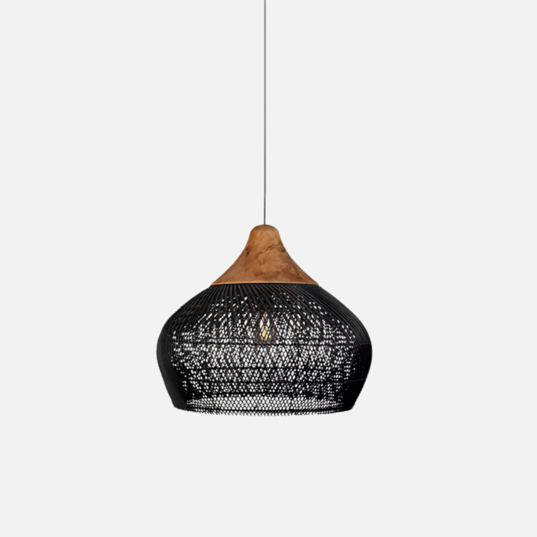 Pendant Light | Woven Shade Style