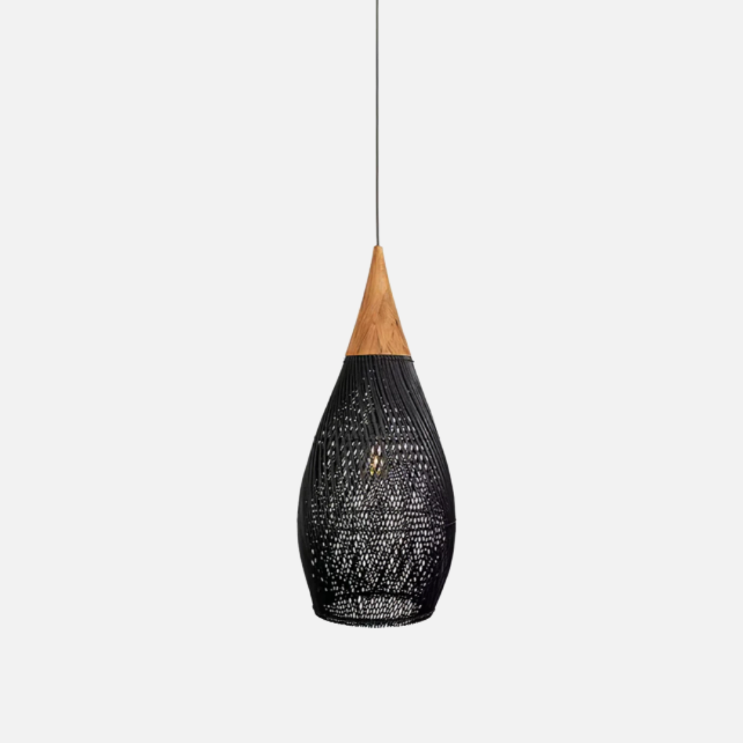 Pendant Light | Woven Shade Style