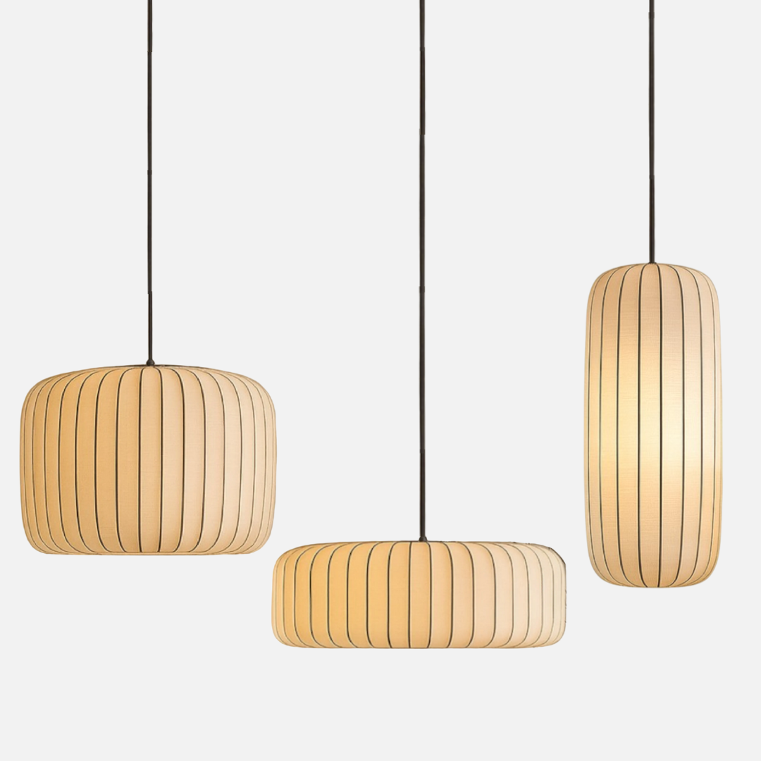 Pendant Light | Farbric Wabi Sabi Style