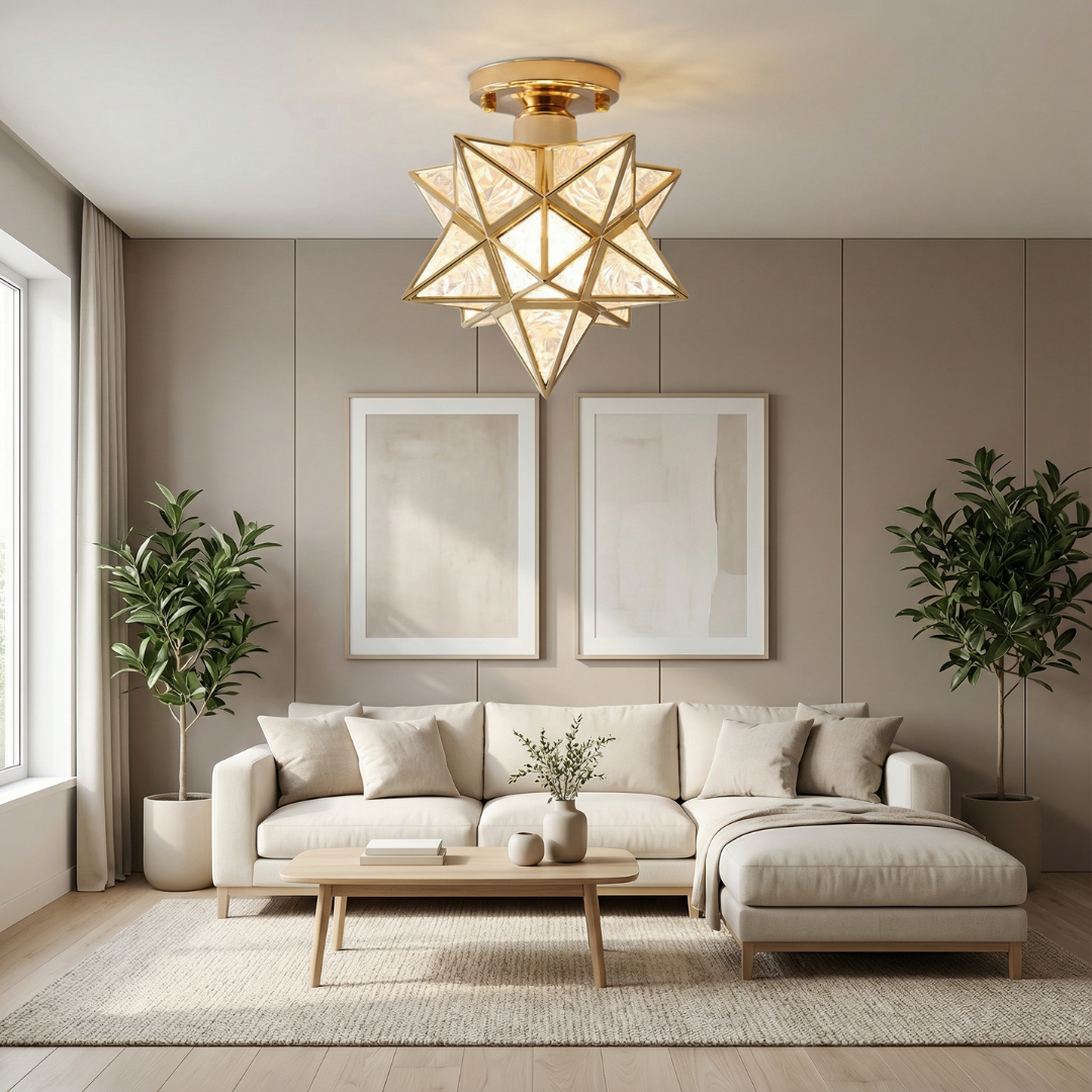 Ceiling Light | Star Shape