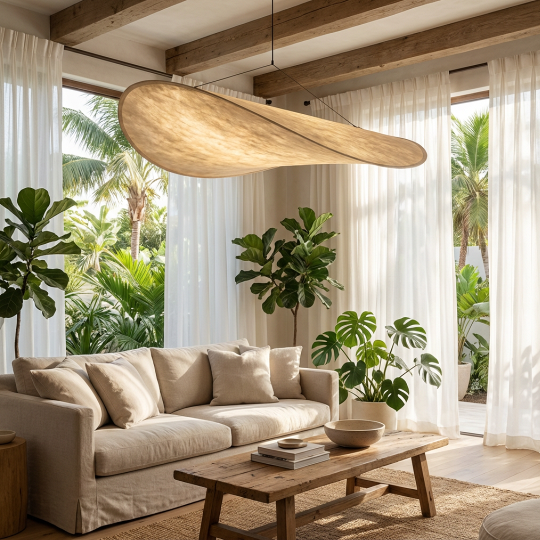 Pendant Light | Curved Shape Design