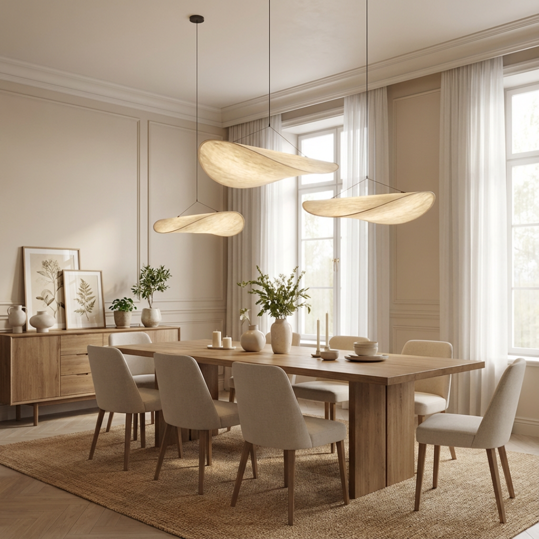 Pendant Light | Curved Shape Design
