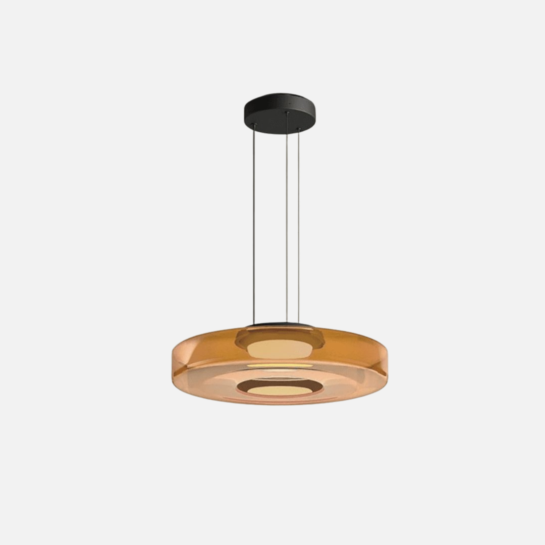 Pendant Light | Layered Disc Lamp