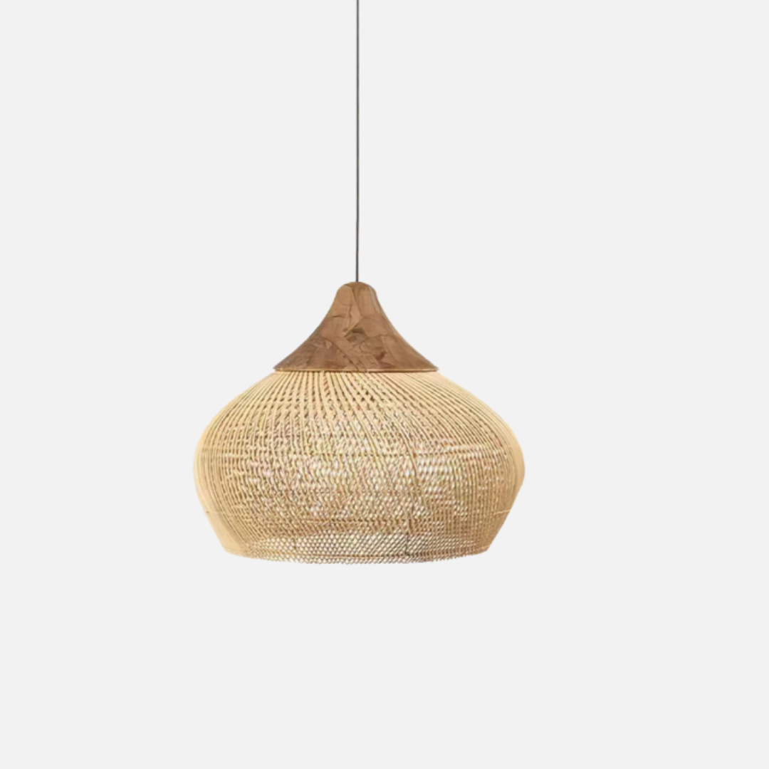 Pendant Light | Woven Shade Style