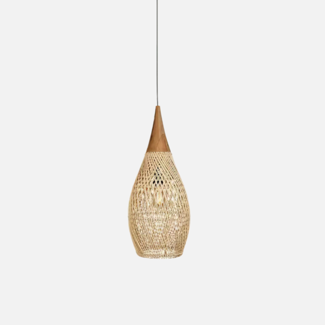 Pendant Light | Woven Shade Style