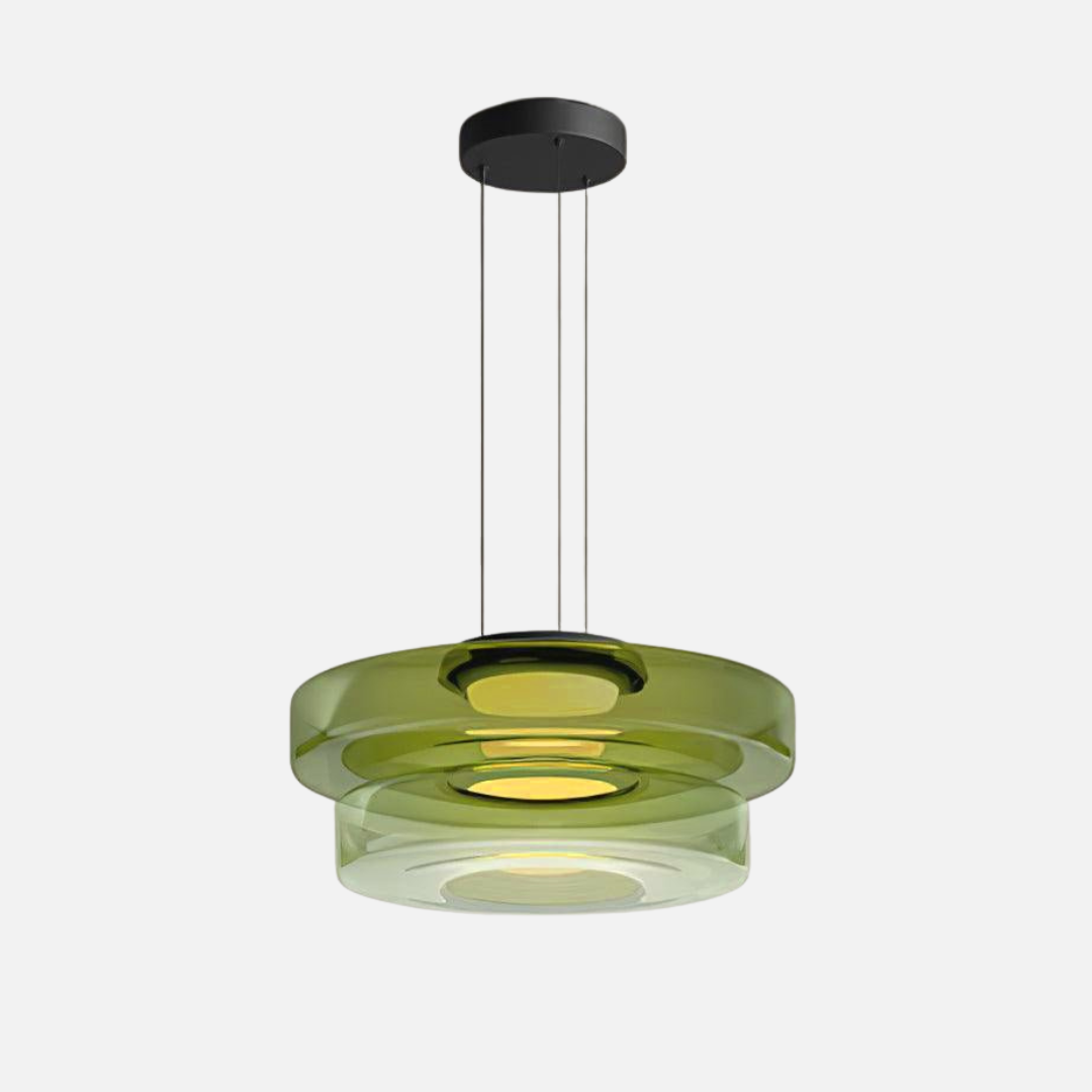 Pendant Light | Layered Disc Lamp