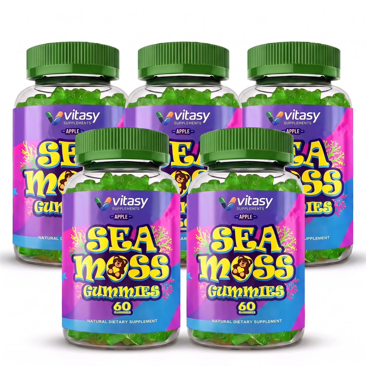 Sea Moss Gummies v4 - 16 Four Flavors