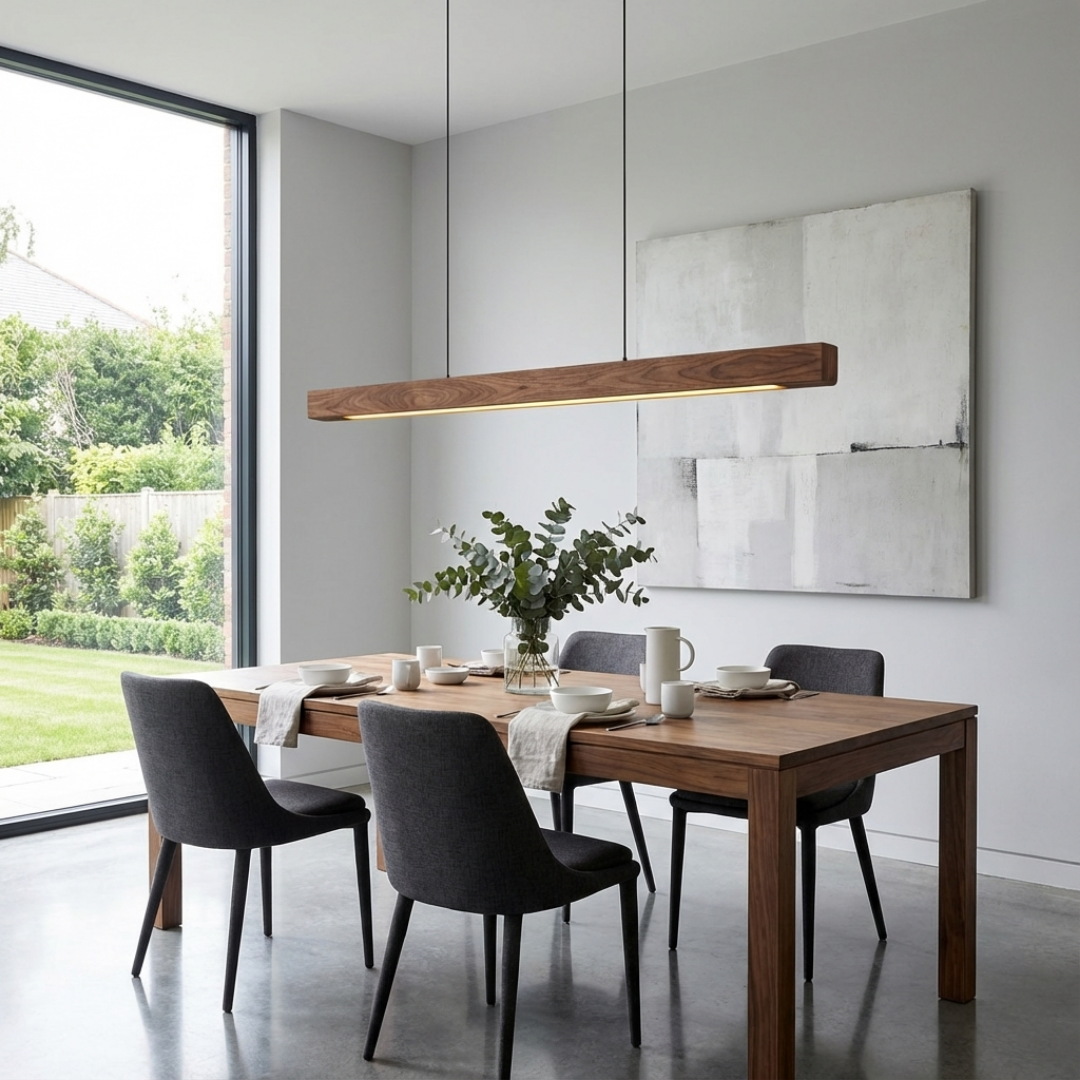 Pendant Light | Linear Bar Dual Suspension