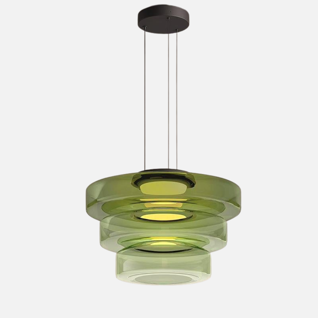 Pendant Light | Layered Disc Lamp