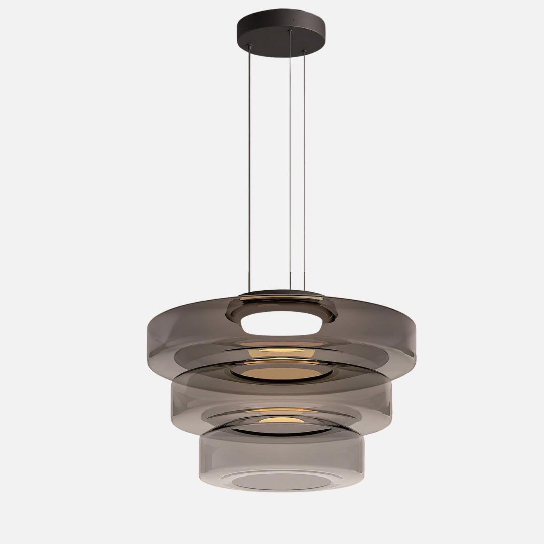 Pendant Light | Layered Disc Lamp