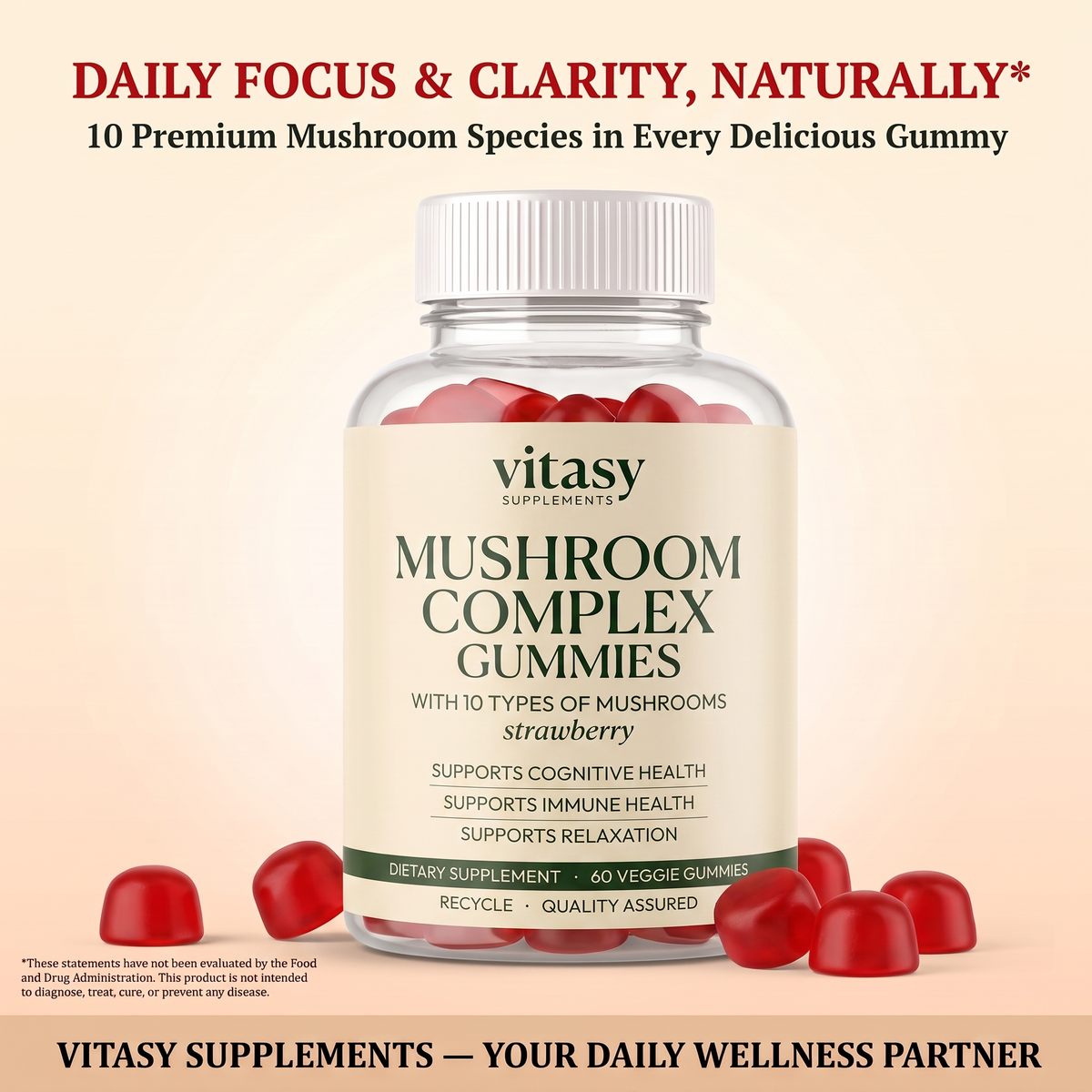 Mushroom Gummies v8 - Daily focus and clarity summary