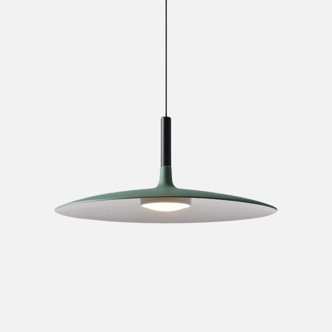 Pendant Light | Floating Slim Disc Fixture