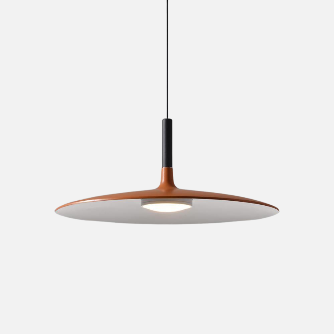 Pendant Light | Floating Slim Disc Fixture