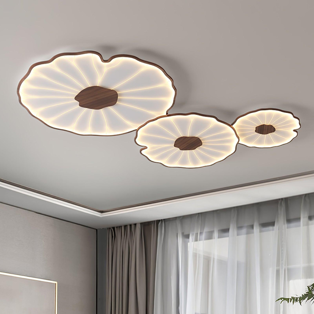 Ceiling Light | Lotus Leaf Form