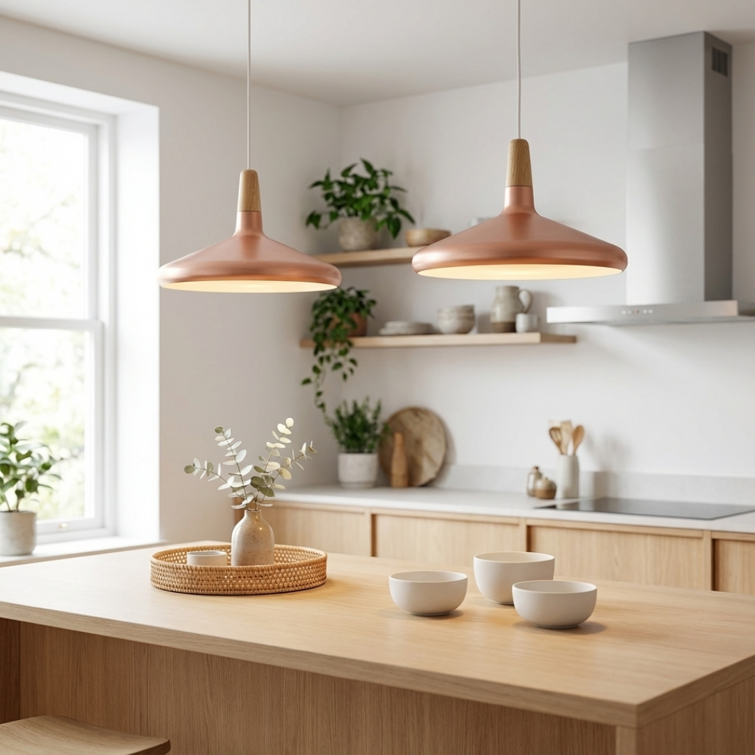 Pendant Light | Cone Shade Single Cable Suspension