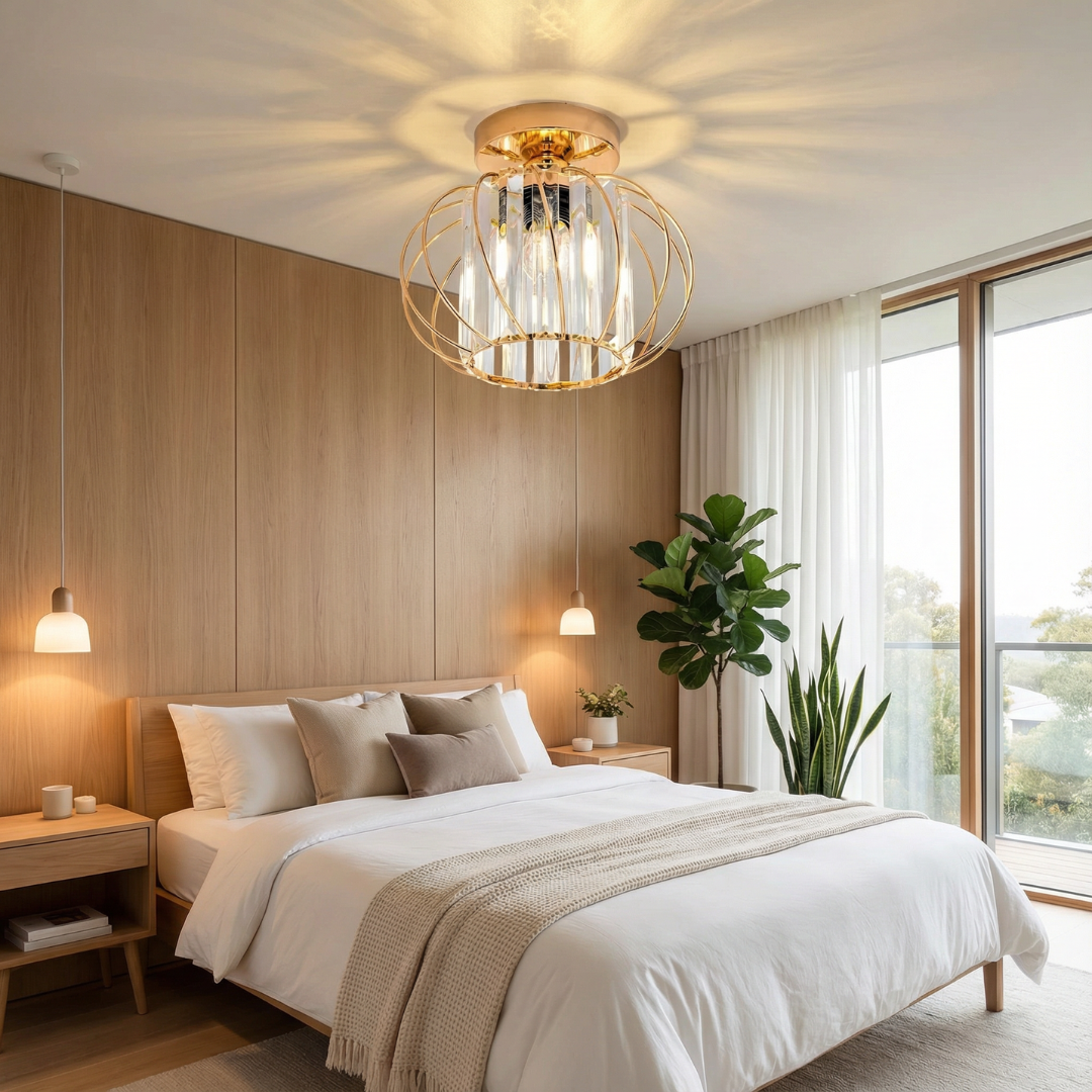 Ceiling Light | Spiral Frame