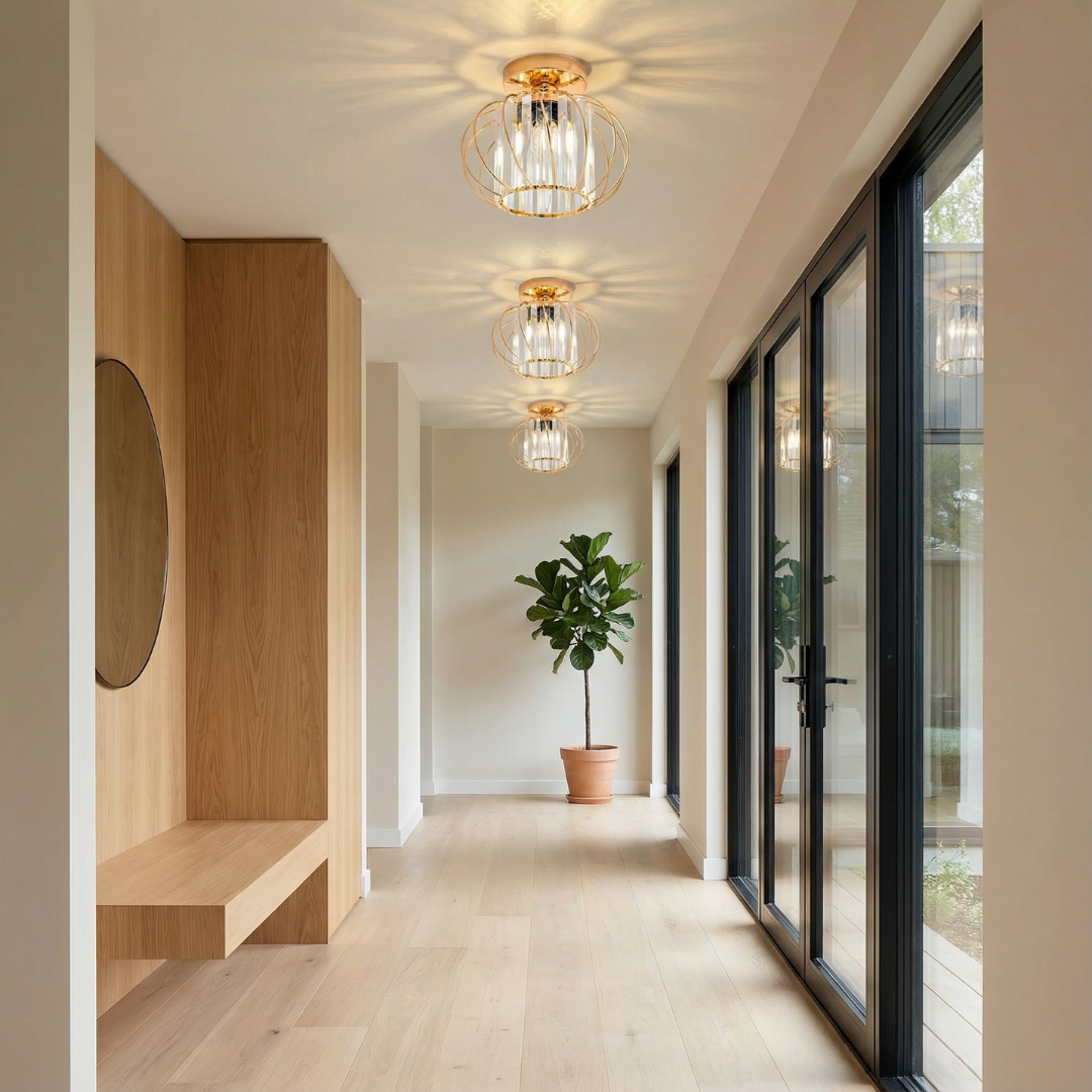 Ceiling Light | Spiral Frame