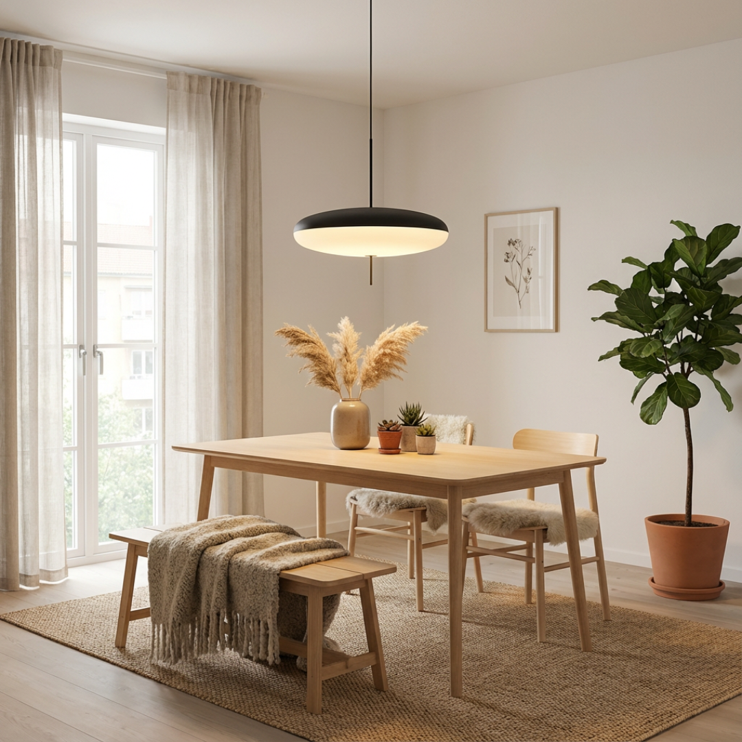 Pendant Light | Adjustable Round Design