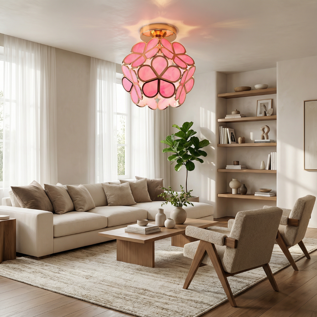 Ceiling Light | Facet Bloom