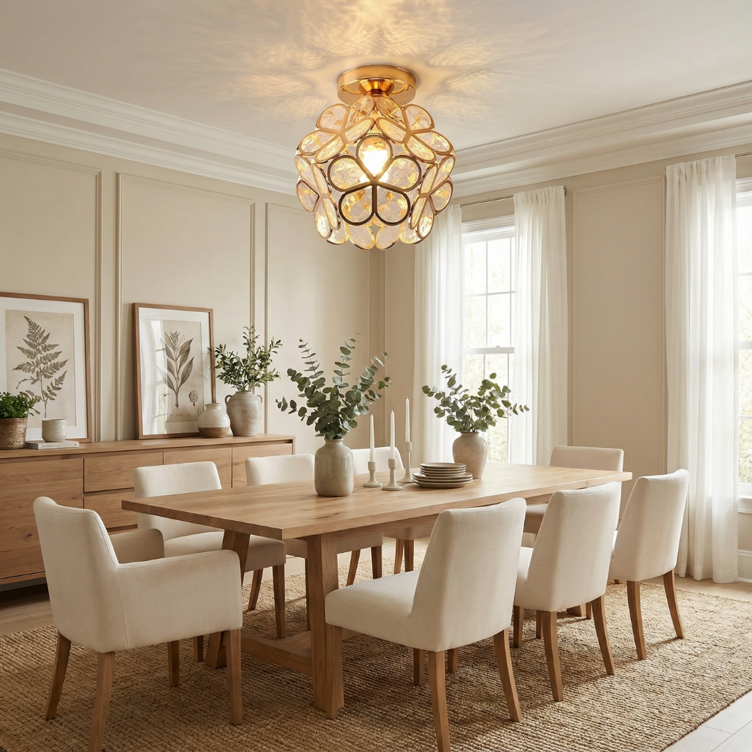 Ceiling Light | Facet Bloom
