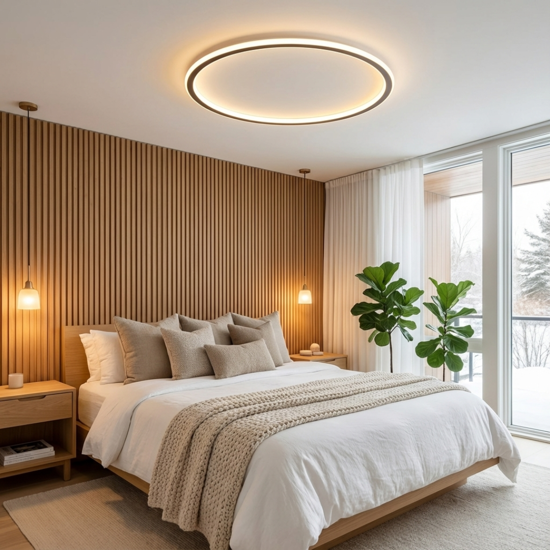 Ceiling Light | Halo Ring Structure