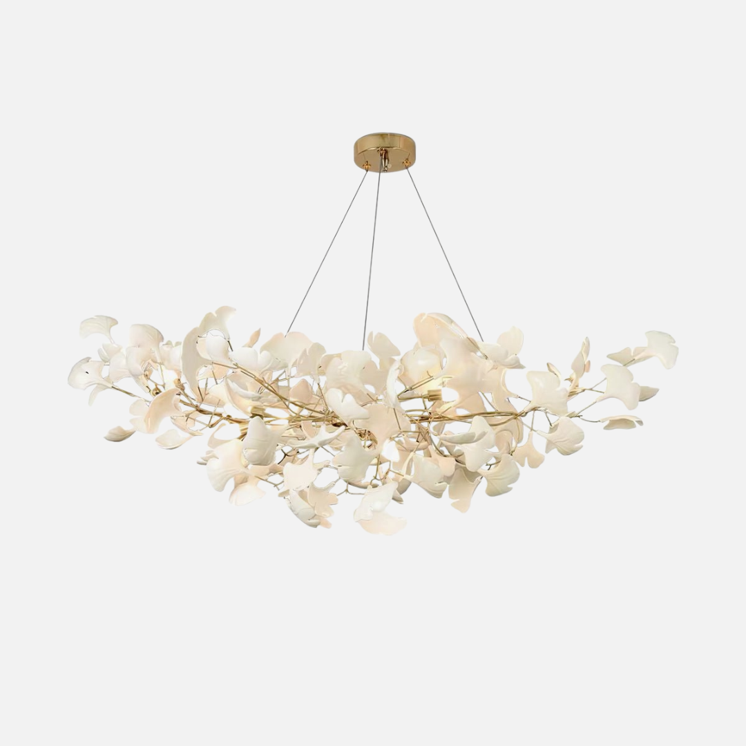 Chandelier Light | Gingko Leaf Design