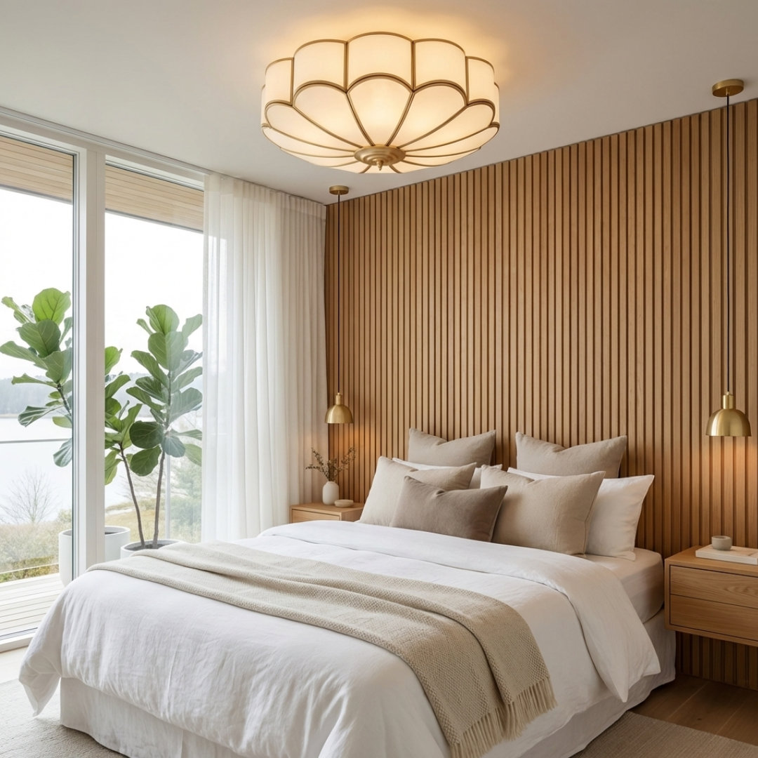 Ceiling Light | Petal-Segmented Layout