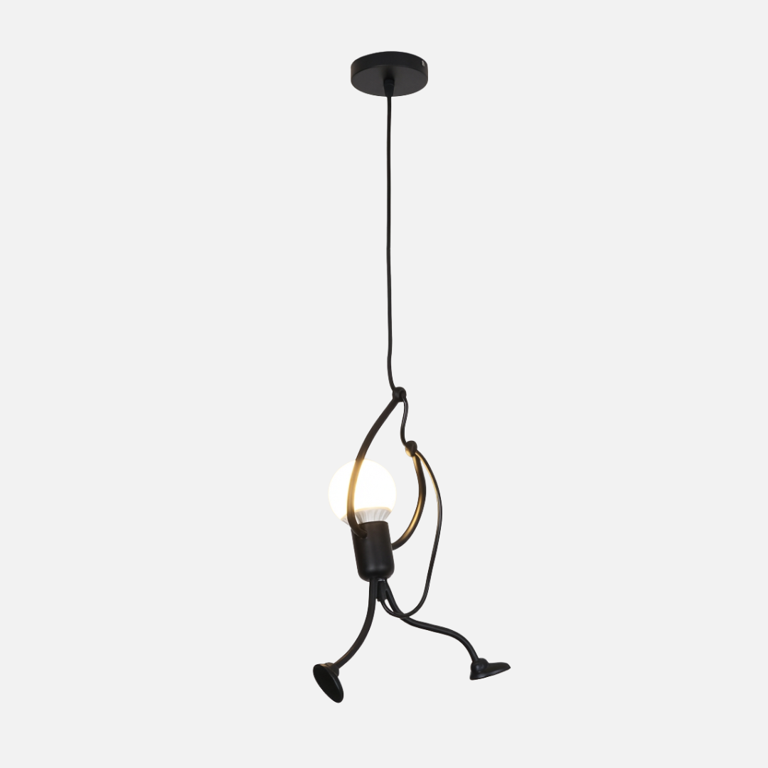 Pendant Light | Retro Figure-Shaped Character