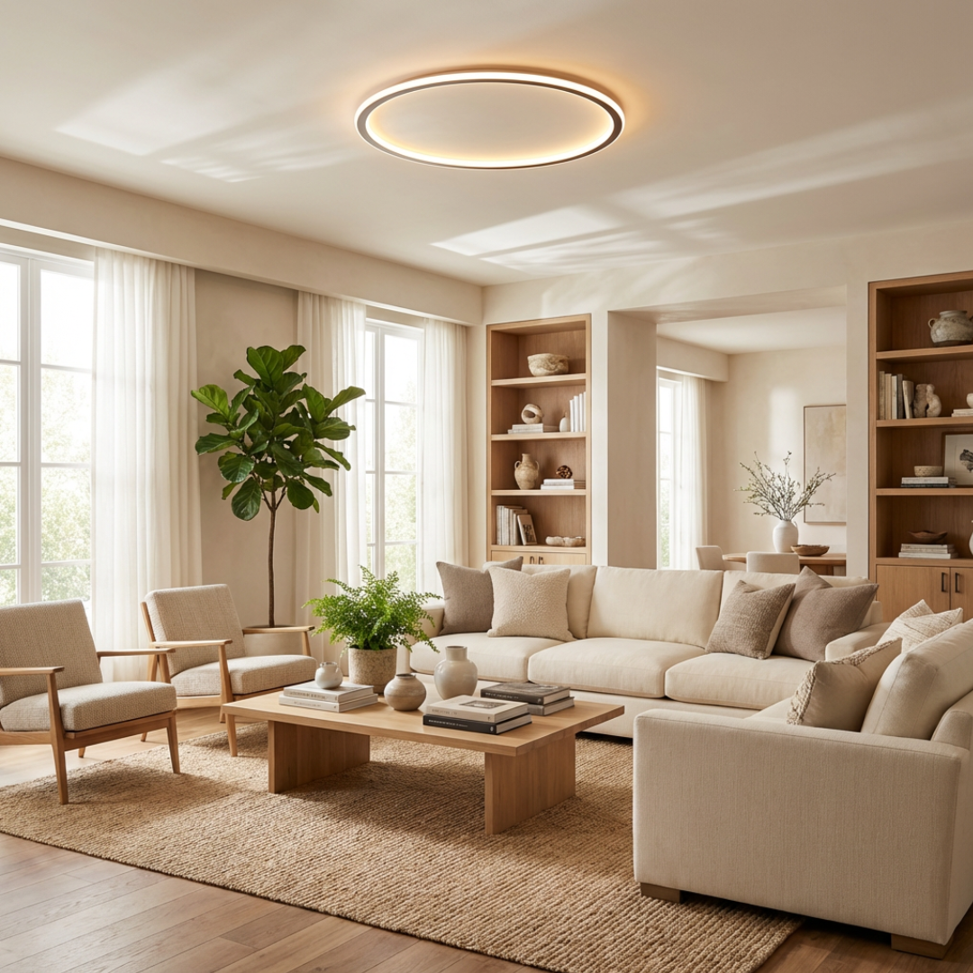 Ceiling Light | Halo Ring Structure