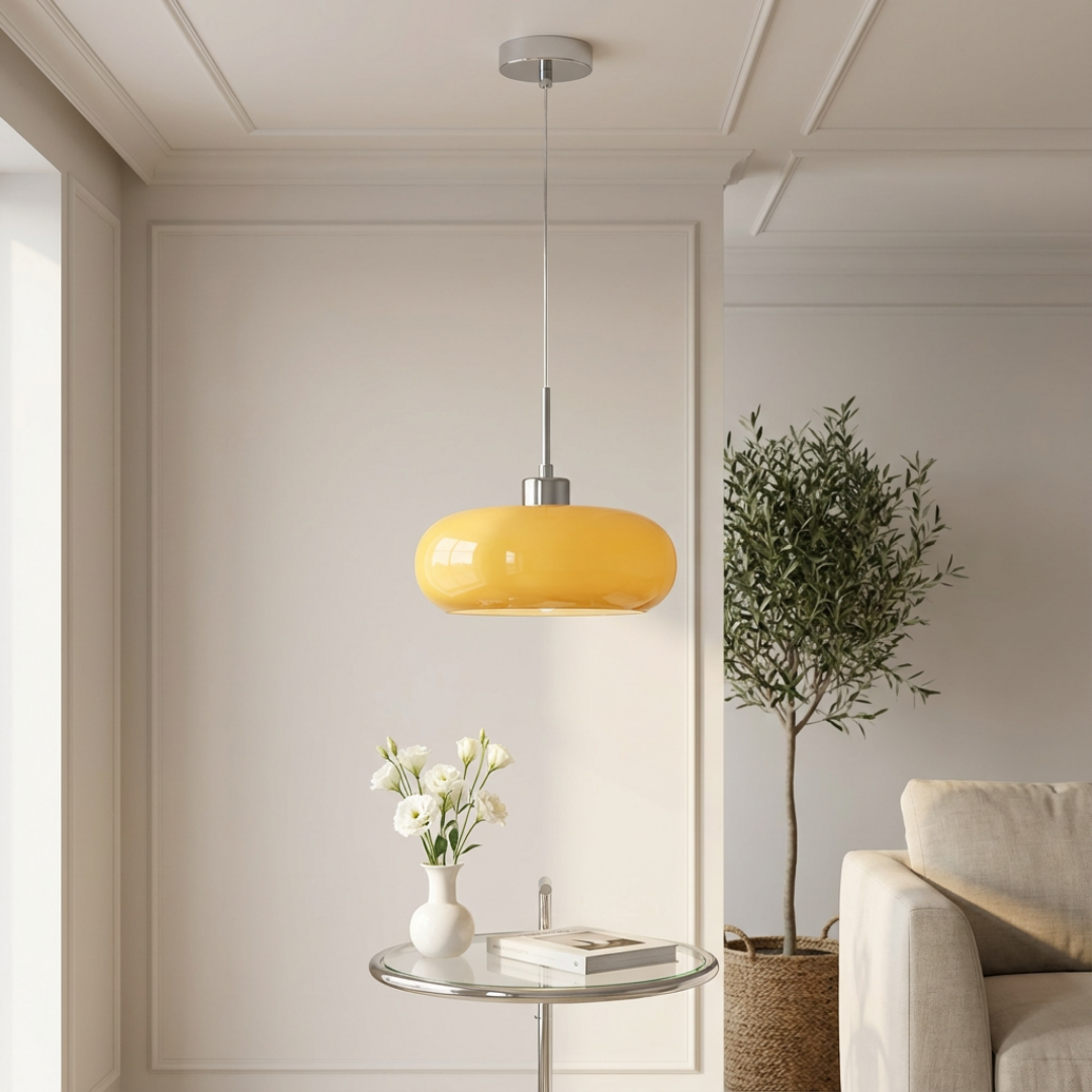 Pendant Light | Rounded Bauhaus Style
