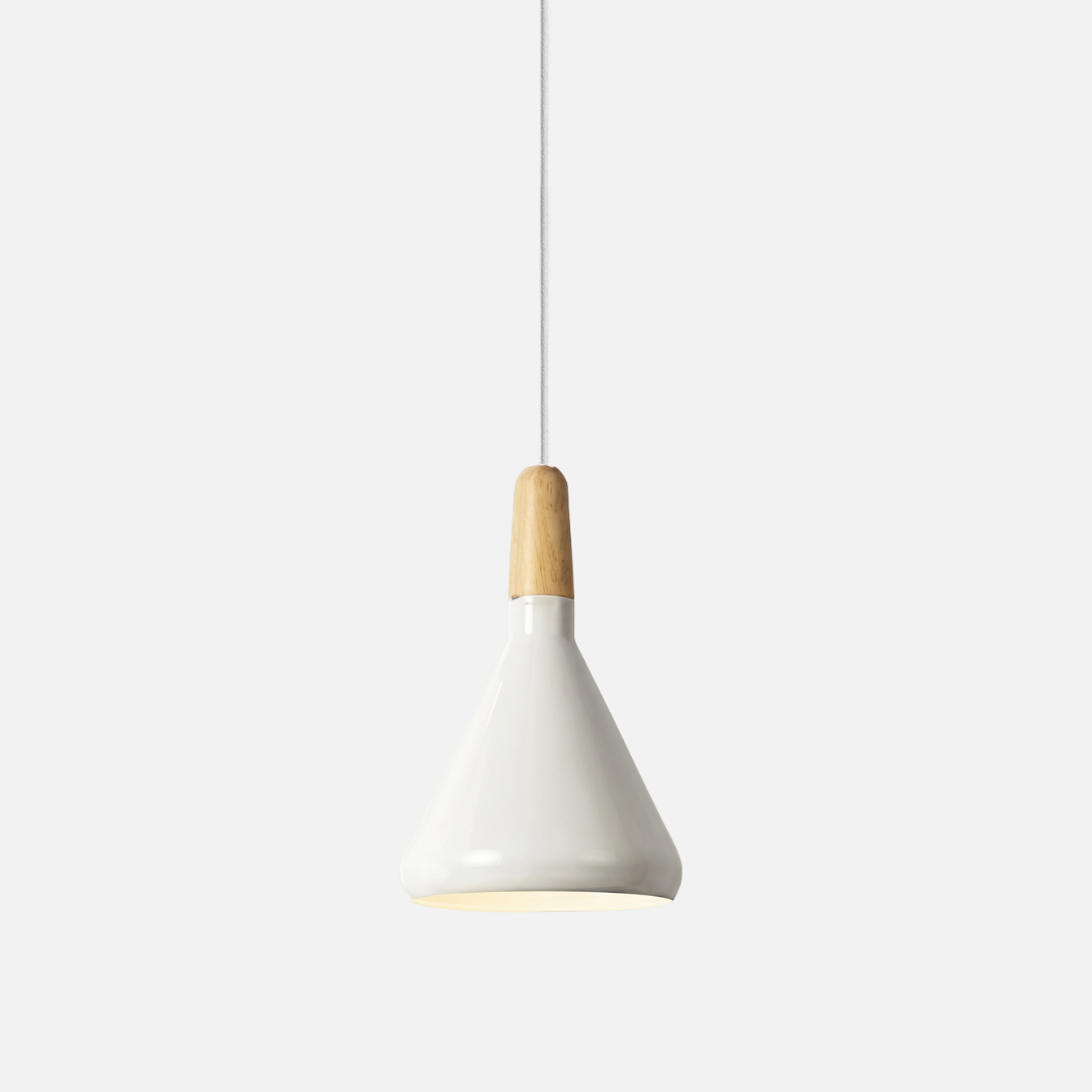 Pendant Light | Cone Shade Single Cable Suspension