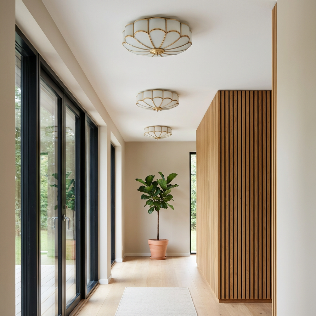 Ceiling Light | Petal-Segmented Layout