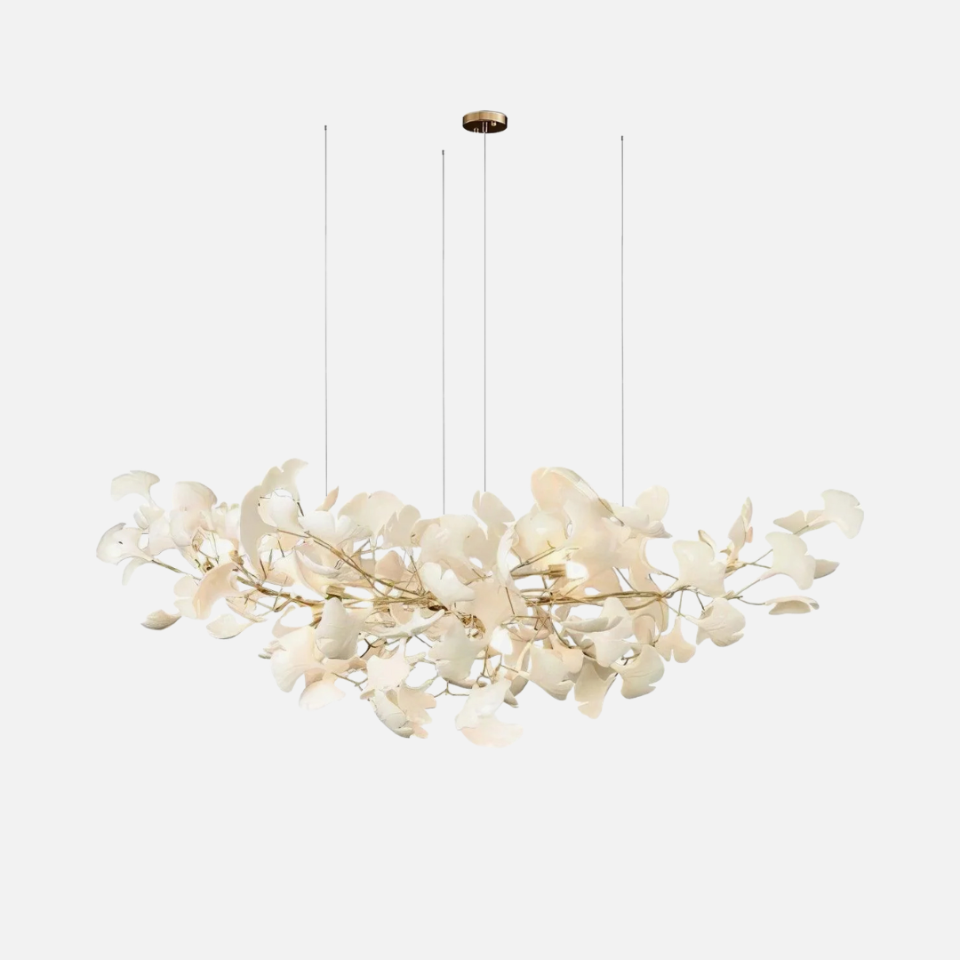Chandelier Light | Gingko Leaf Design