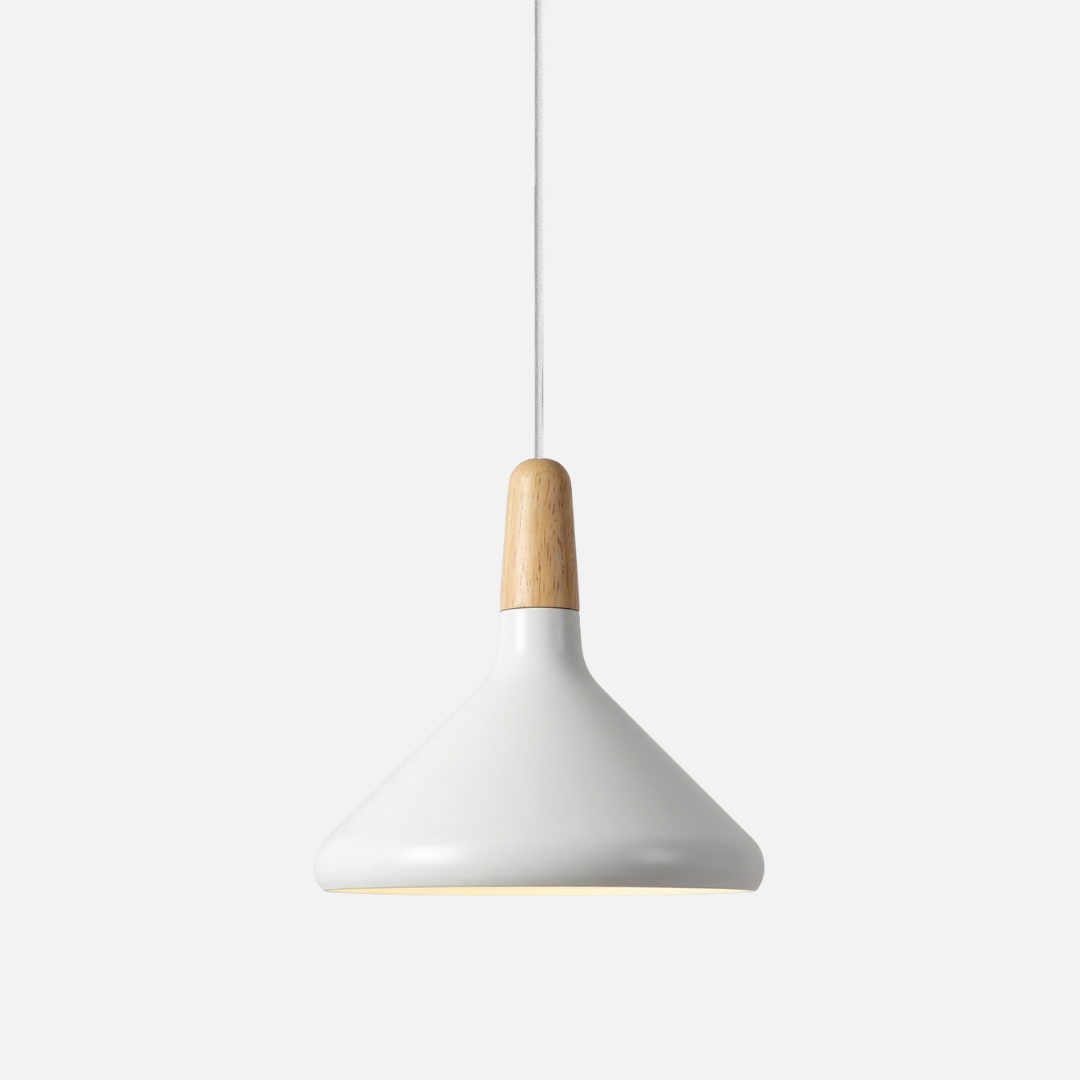 Pendant Light | Cone Shade Single Cable Suspension