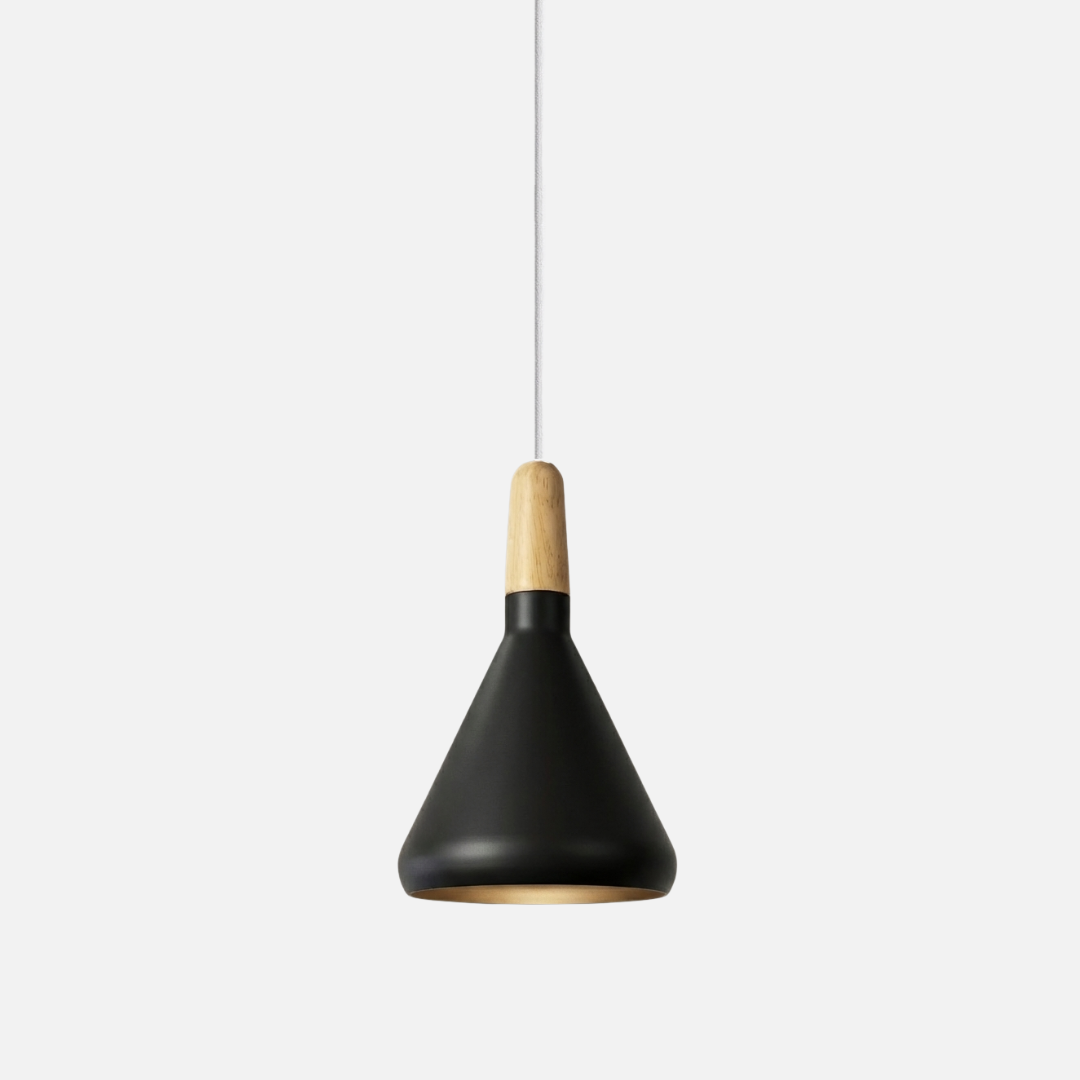 Pendant Light | Cone Shade Single Cable Suspension