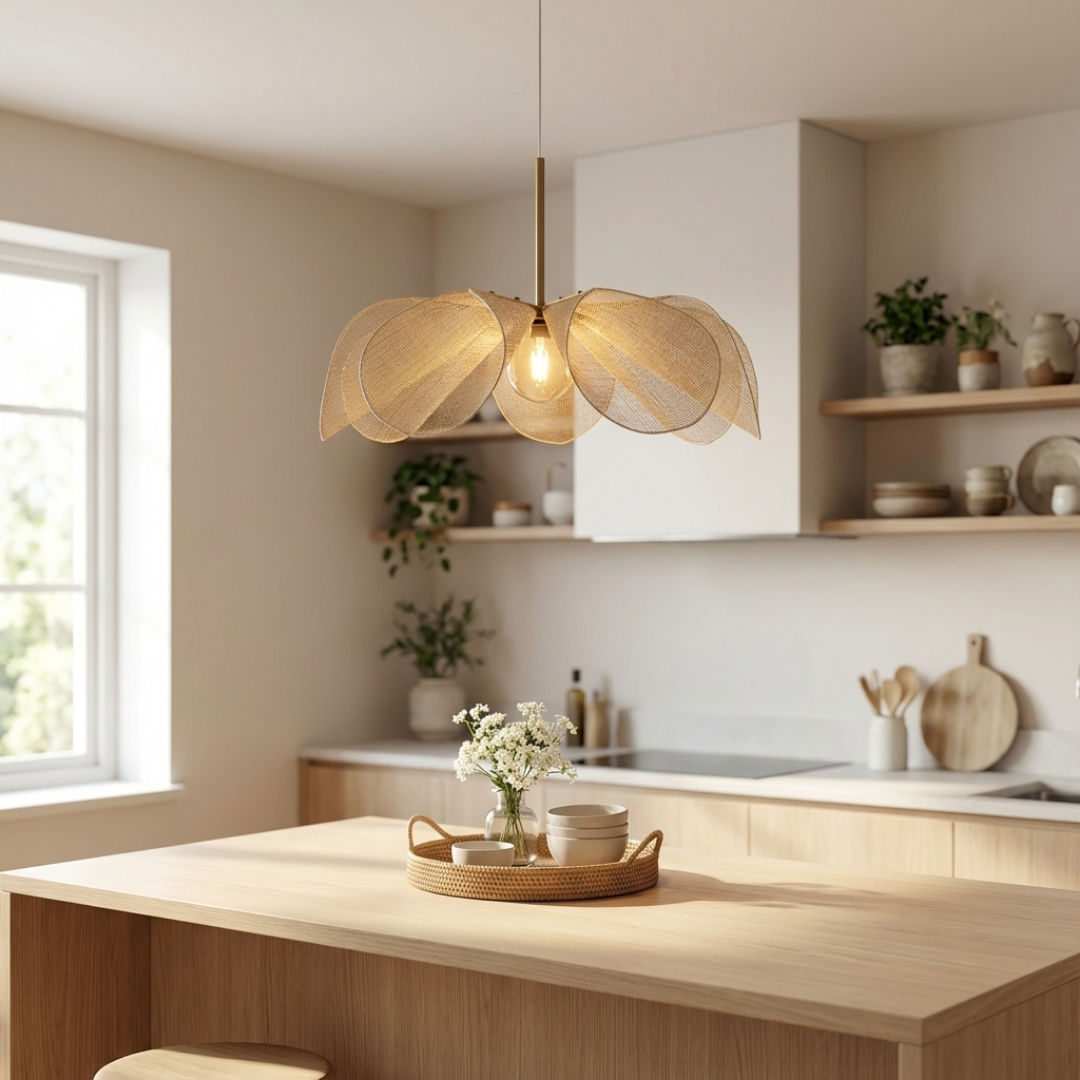 Pendant Light | Layered Petal Design