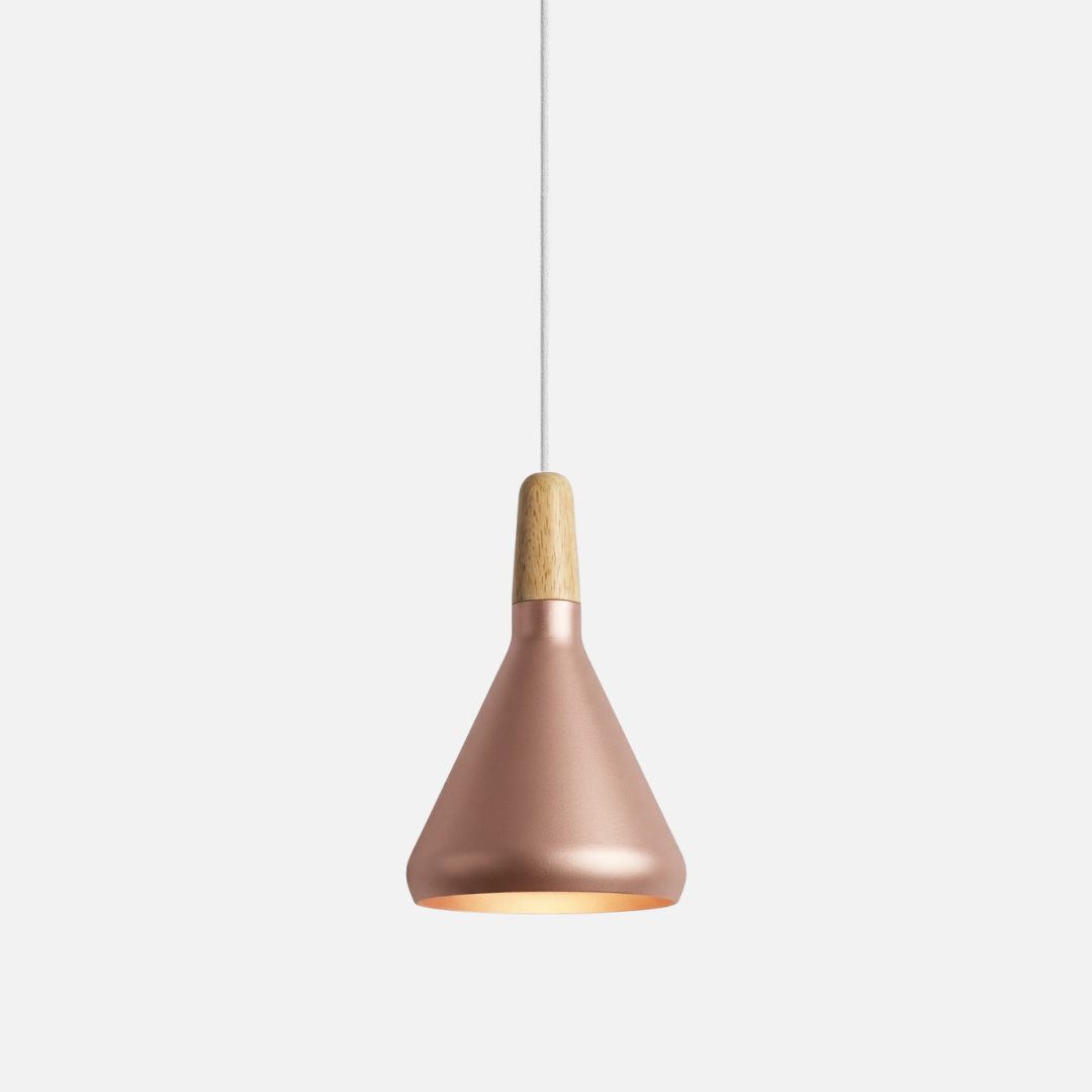 Pendant Light | Cone Shade Single Cable Suspension