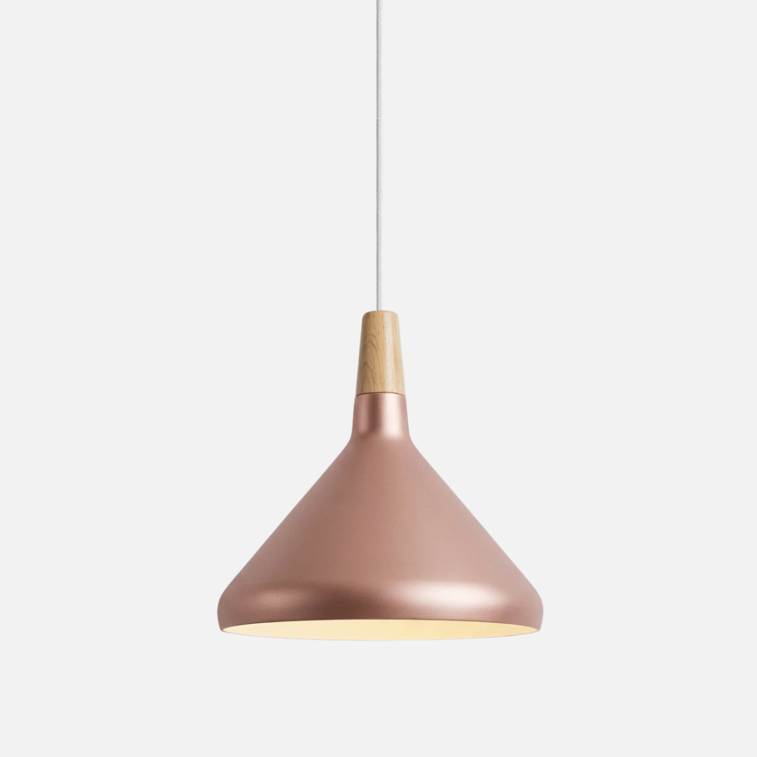 Pendant Light | Cone Shade Single Cable Suspension