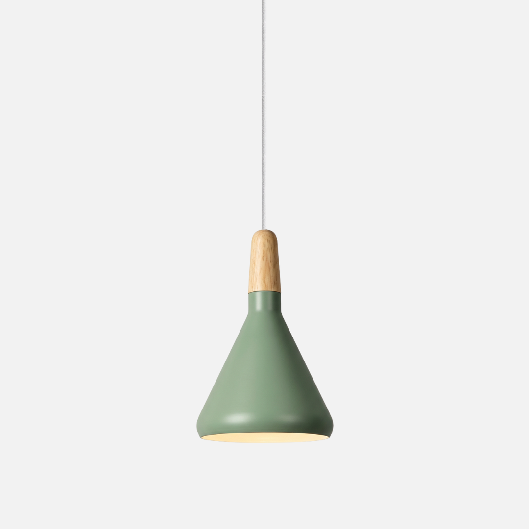 Pendant Light | Cone Shade Single Cable Suspension