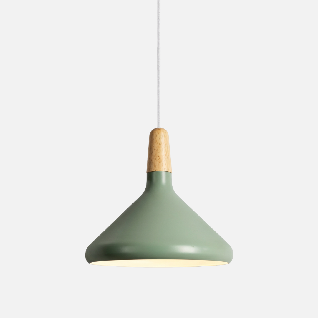 Pendant Light | Cone Shade Single Cable Suspension
