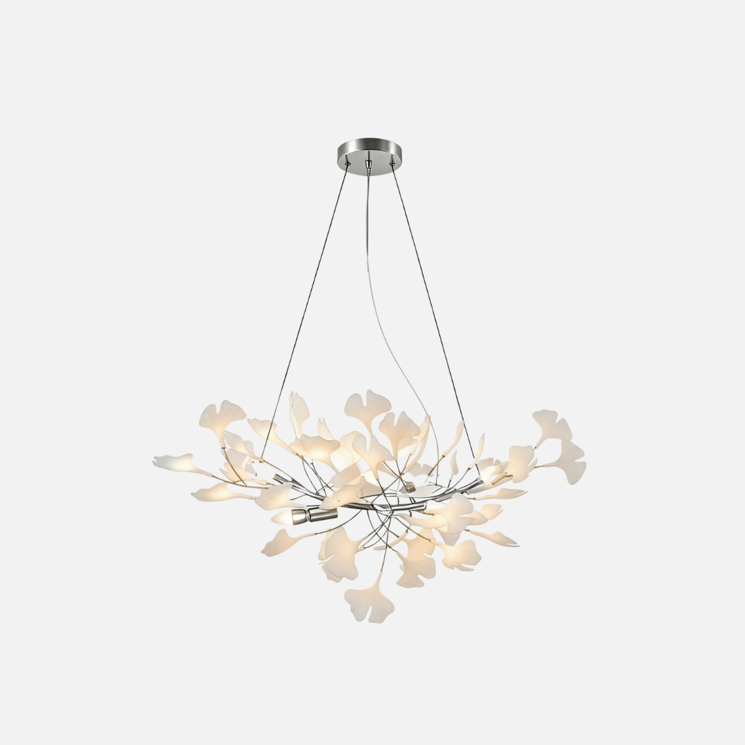 Chandelier Light | Gingko Leaf Design