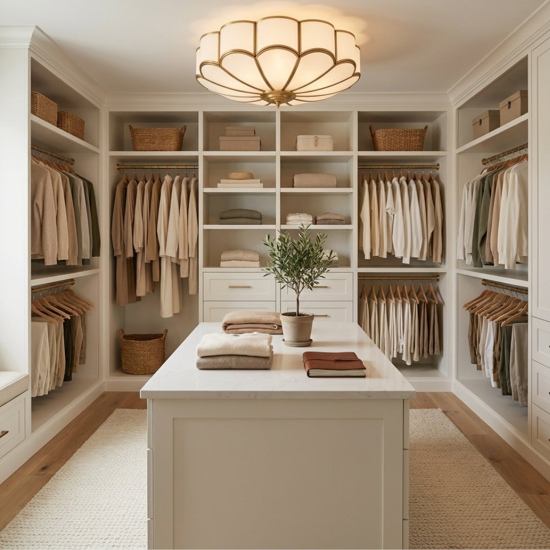 Ceiling Light | Petal-Segmented Layout