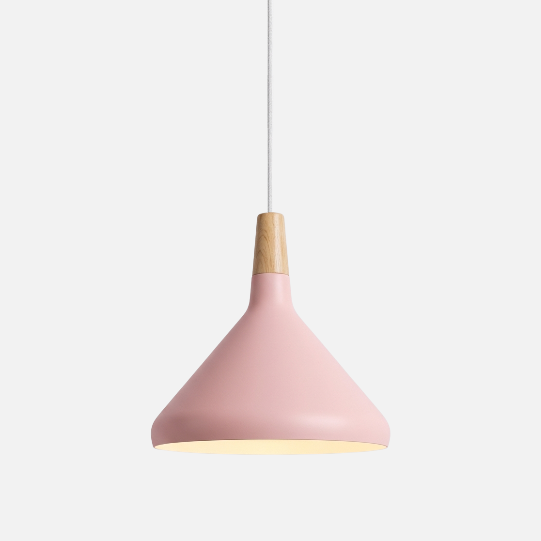 Pendant Light | Cone Shade Single Cable Suspension
